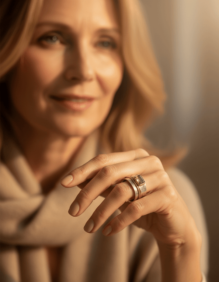 Natural Gemstone Ring