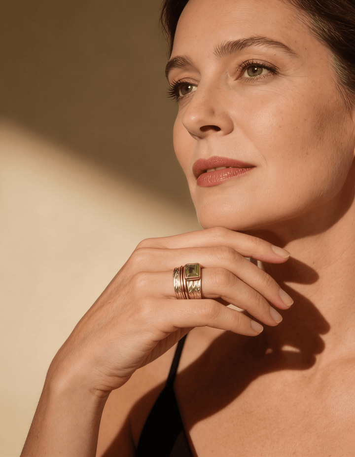 Natural Gemstone Ring