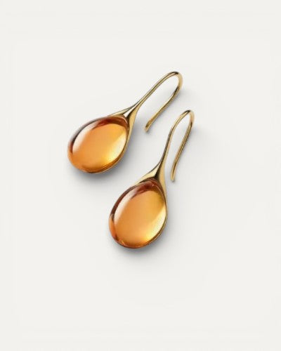 Inlaid Opal Earrings