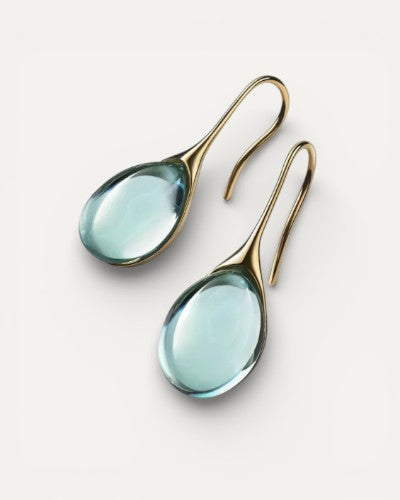 Inlaid Opal Earrings
