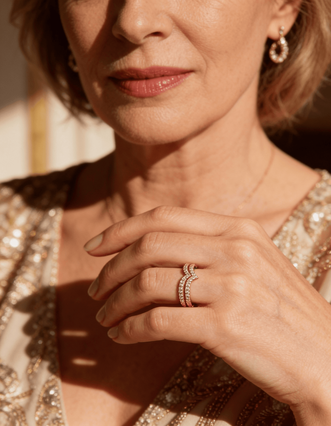 Elegant Sparkling Ring