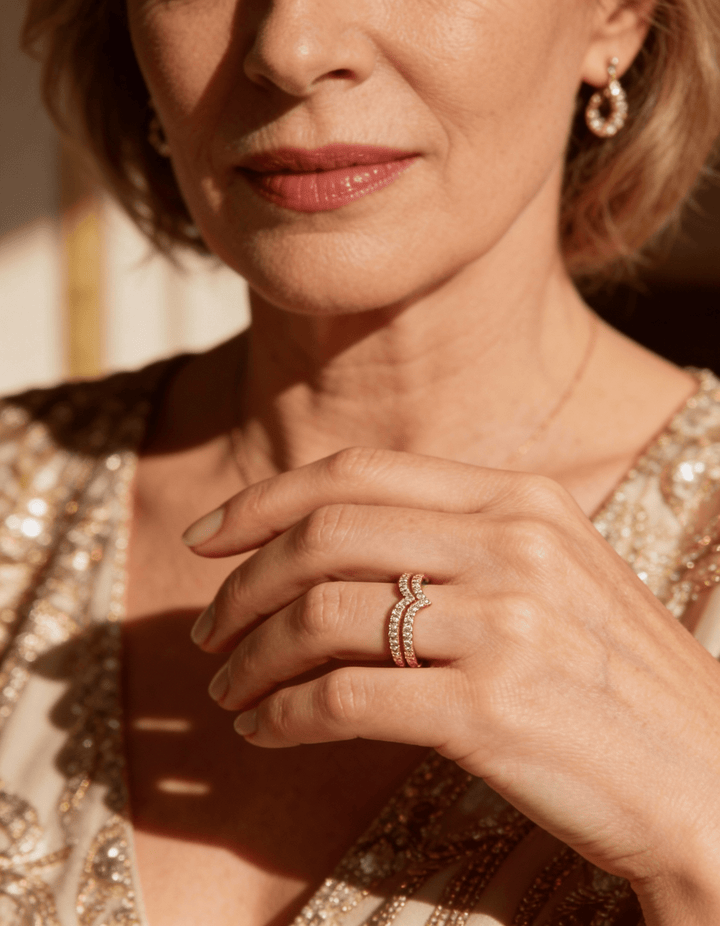 Elegant Sparkling Ring