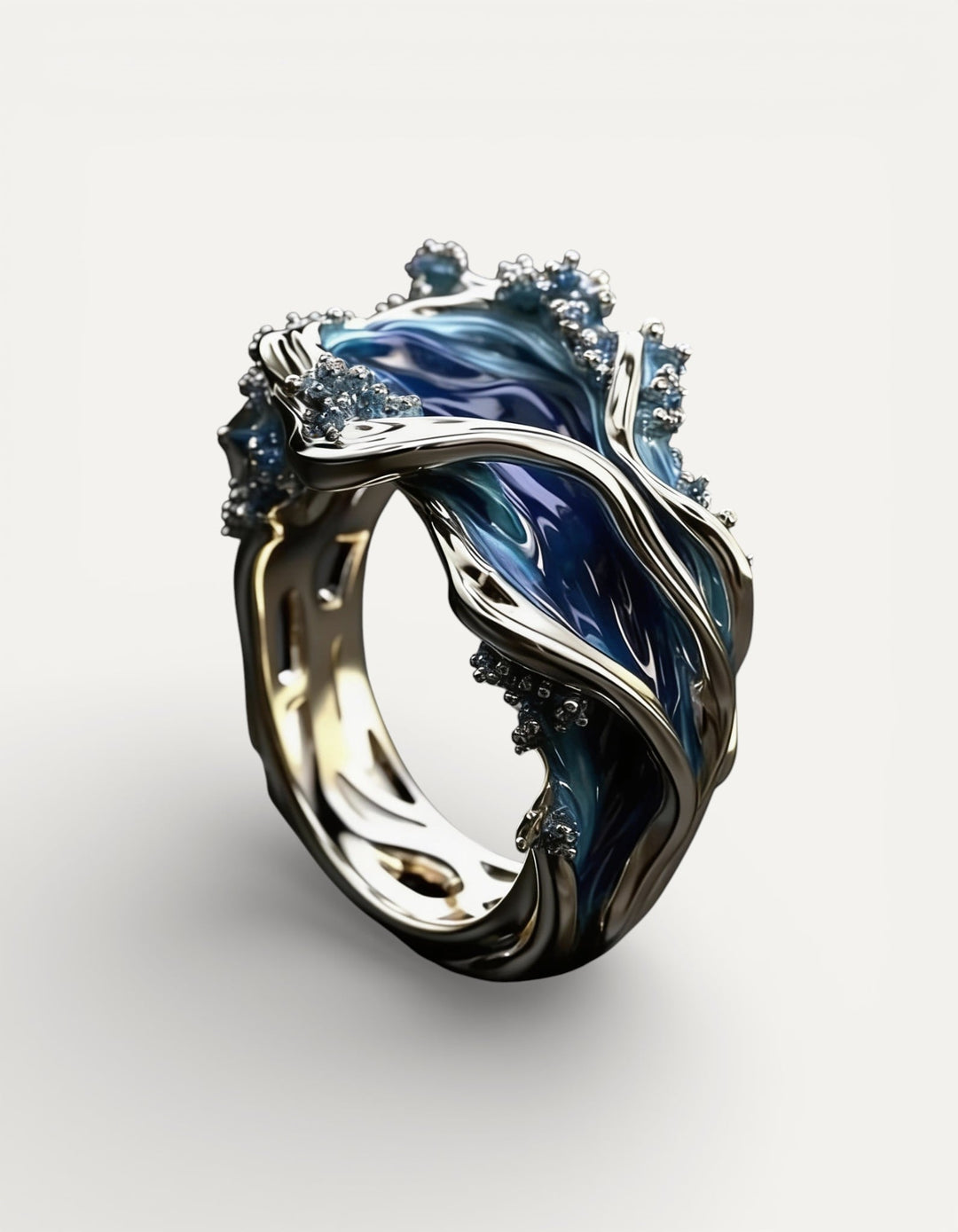 Resin Diamond Ring