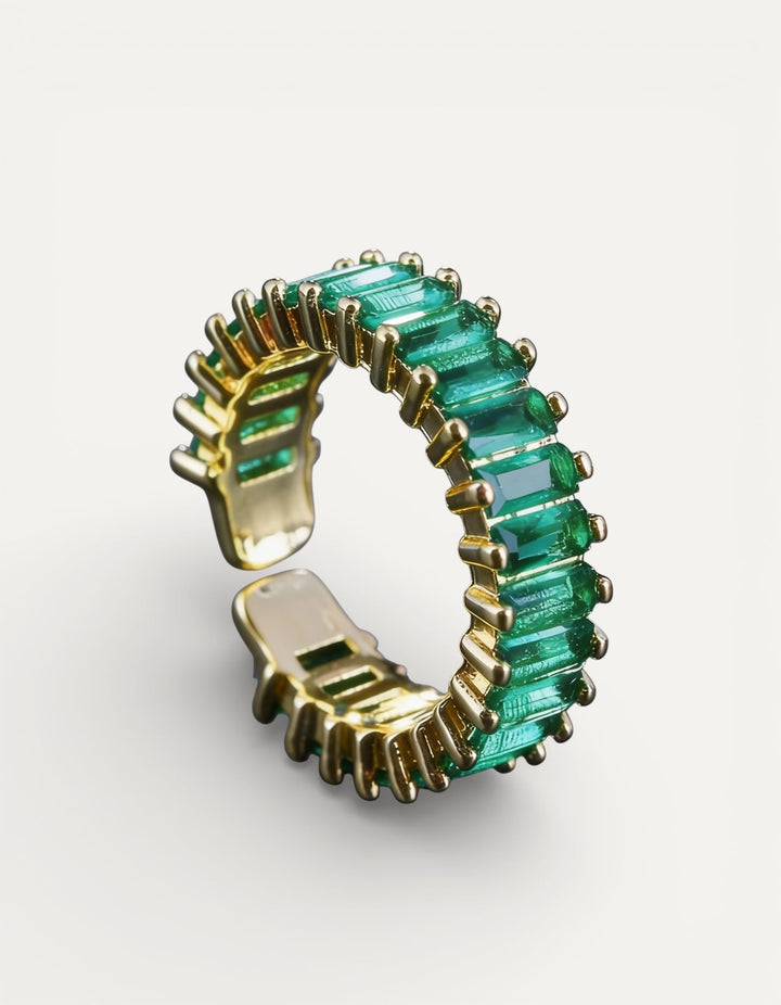 Gold Emerald Ring