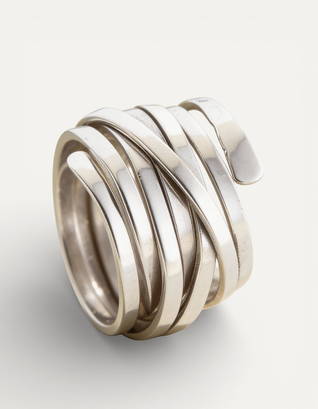 Geometric Metal Ring