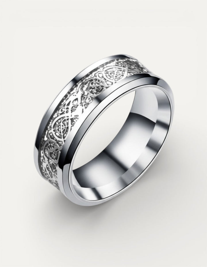 Steel Dragon Ring