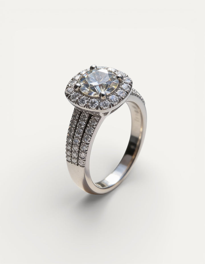 Diamond Stone Ring