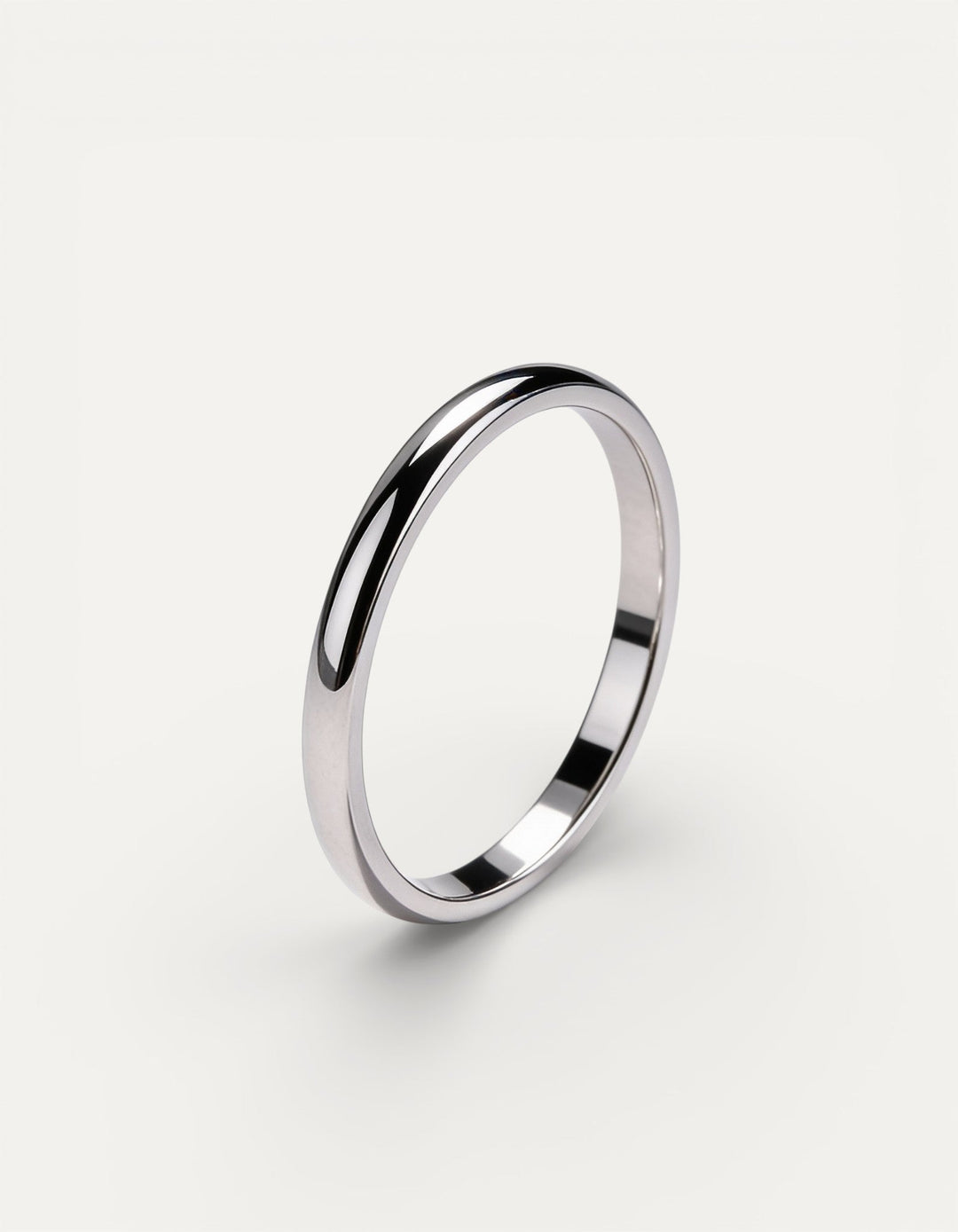 Simple Gold and Silver Ring