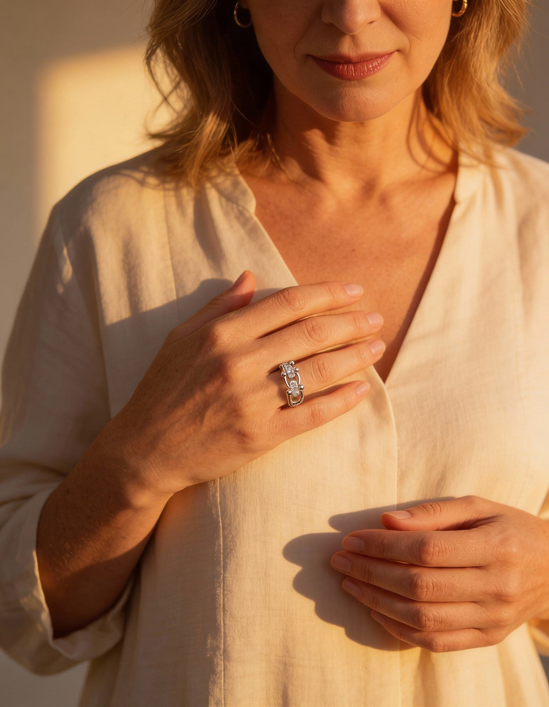 Hollow Horseshoe Chain Ring