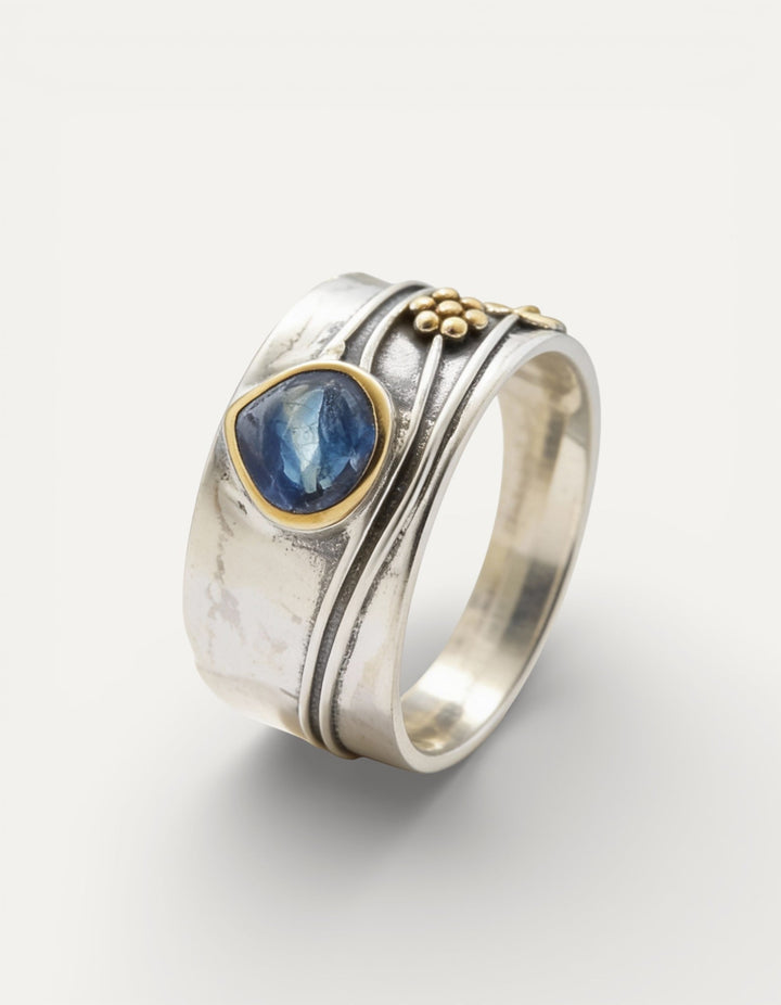 Bohemian Gemstone Meditation Ring