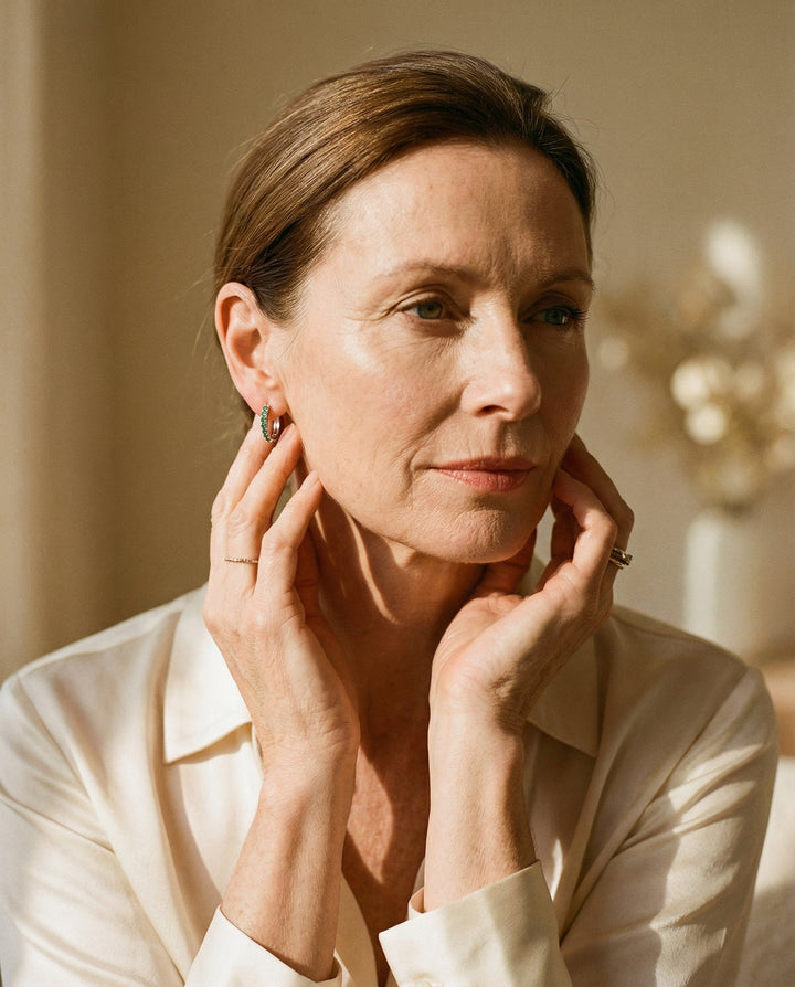 Gold Coastal Inspiration Drop Earrings