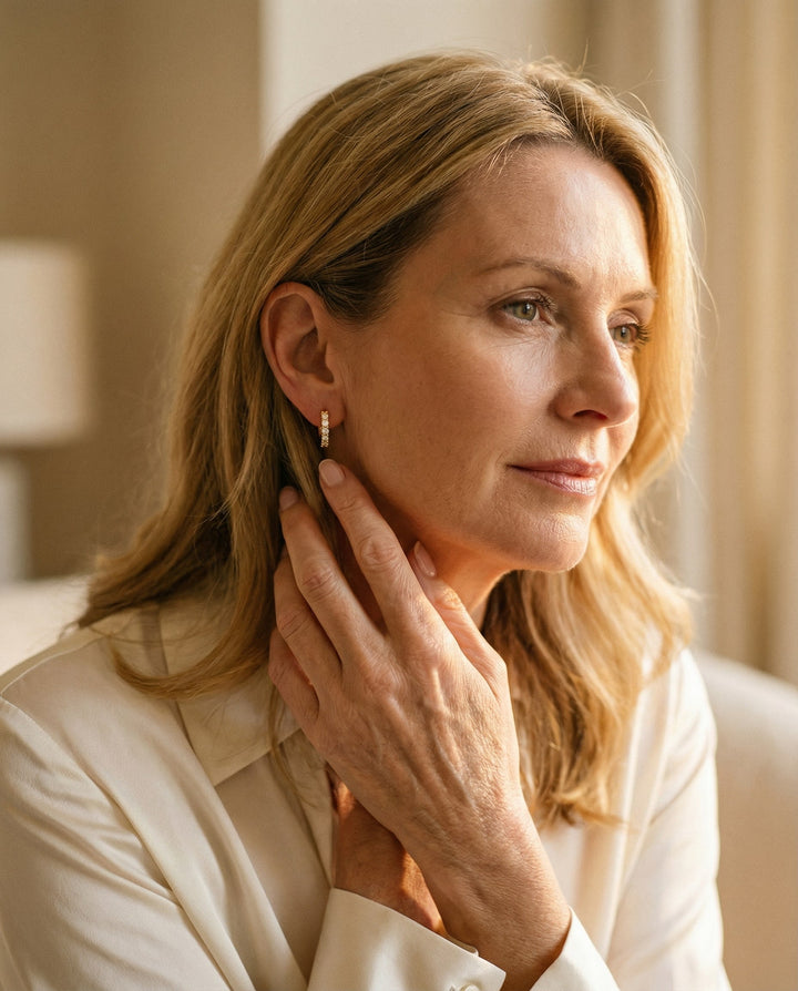 Gold Coastal Inspiration Drop Earrings