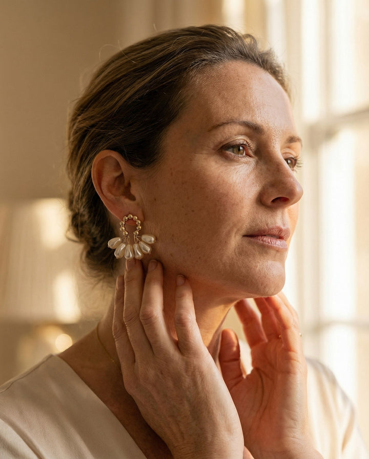 Baroque Pearl Earrings