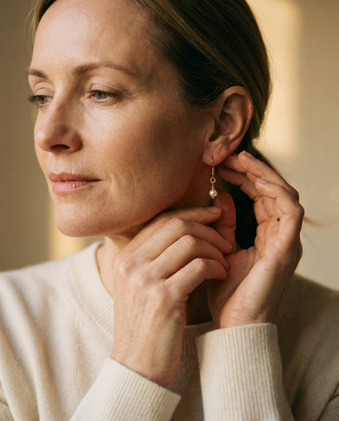 Greta Freshwater Pearl Earrings