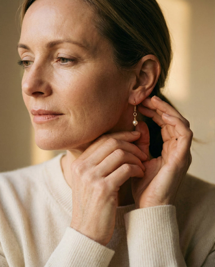 Greta Freshwater Pearl Earrings