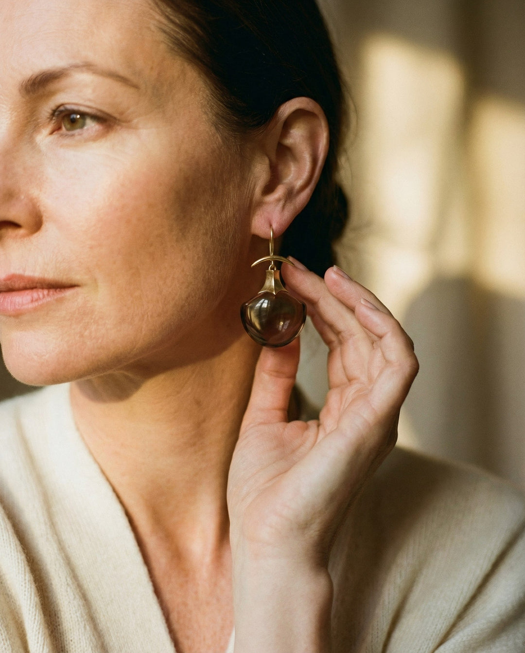 Vintage Cosmic Crystal Earrings