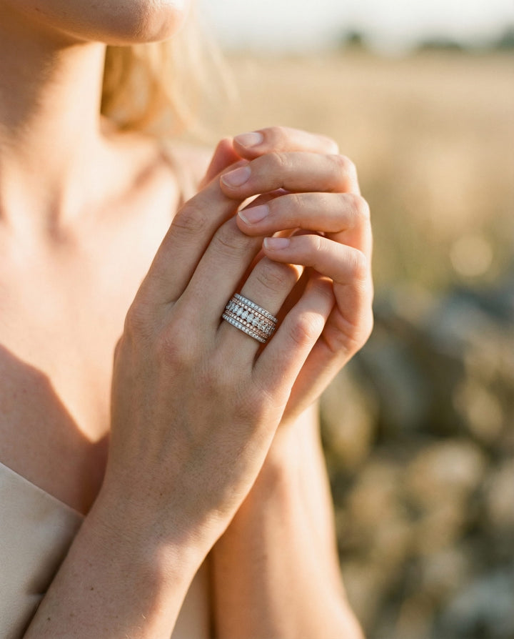 Simple Stone Ring for Women