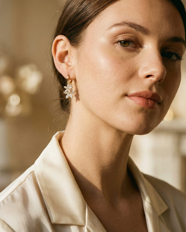 Spring Star Drop Earrings