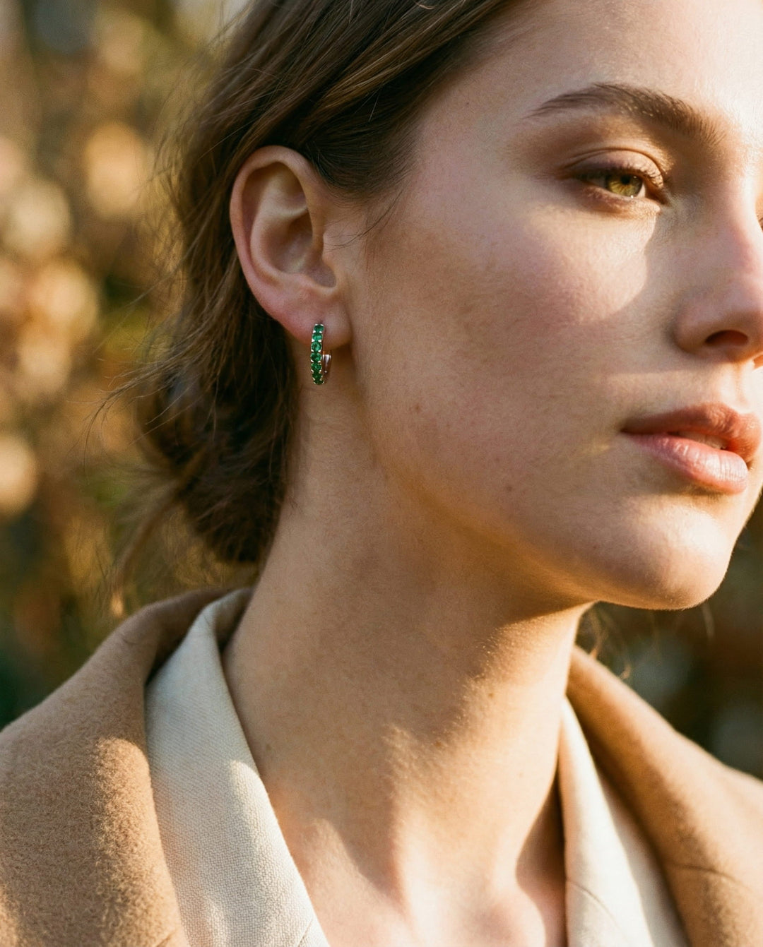 Gold Coastal Inspiration Drop Earrings