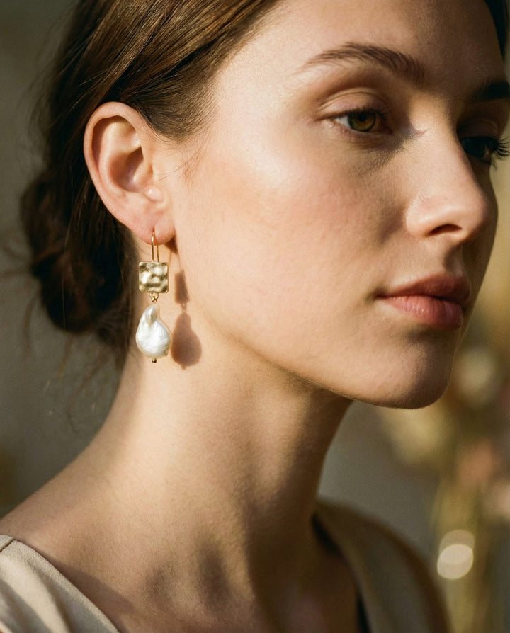 Vintage Freshwater Pearl Earrings