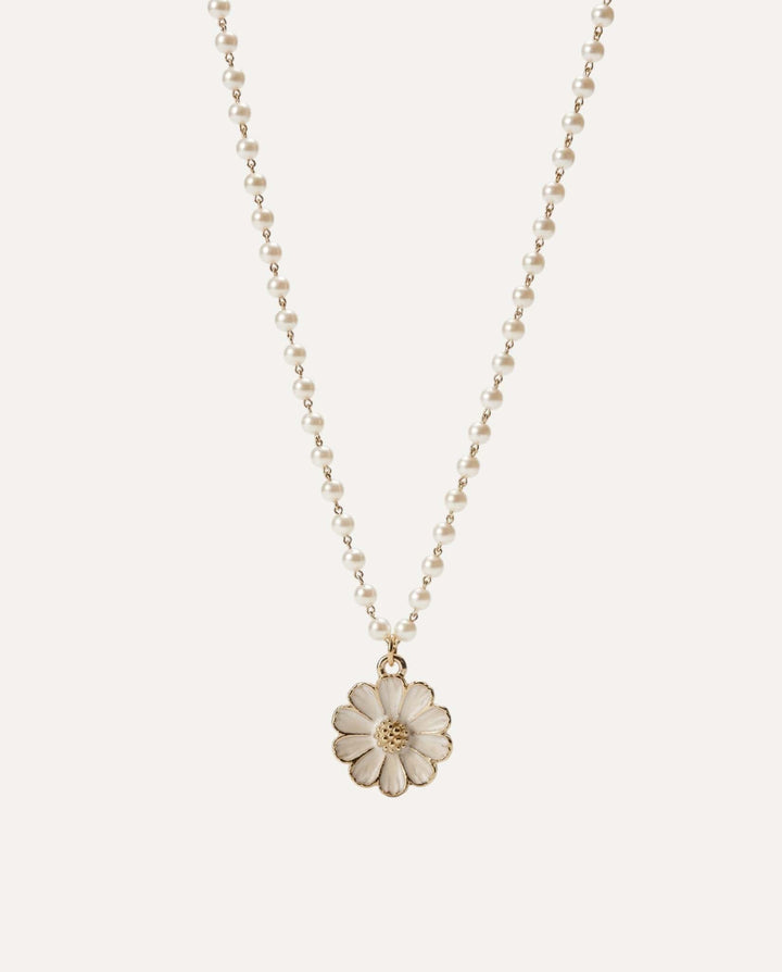 Daisy Pearl Pendant
