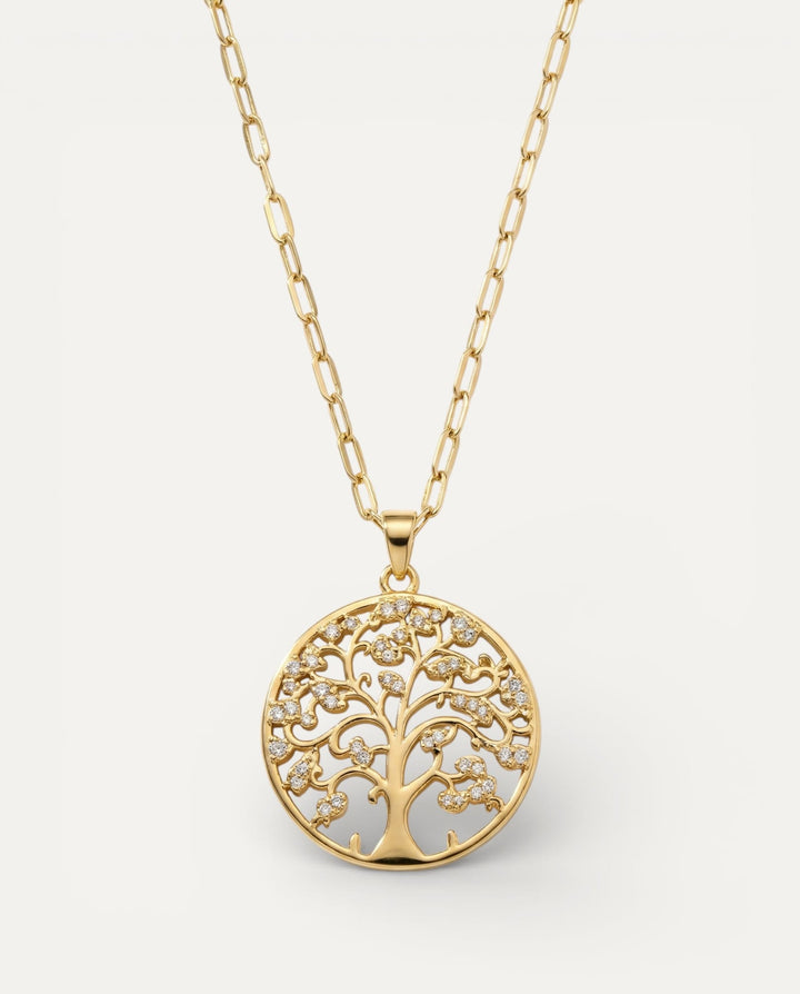 Gold Roots of Life Necklace