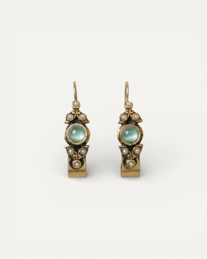 Fashionable Retro Ethnic Style Drop Earrings