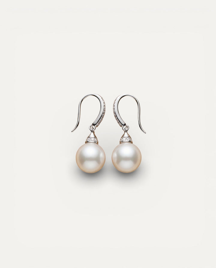 Lustrous Pearl Earrings