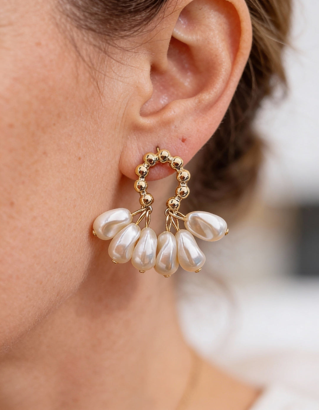 Baroque Pearl Earrings
