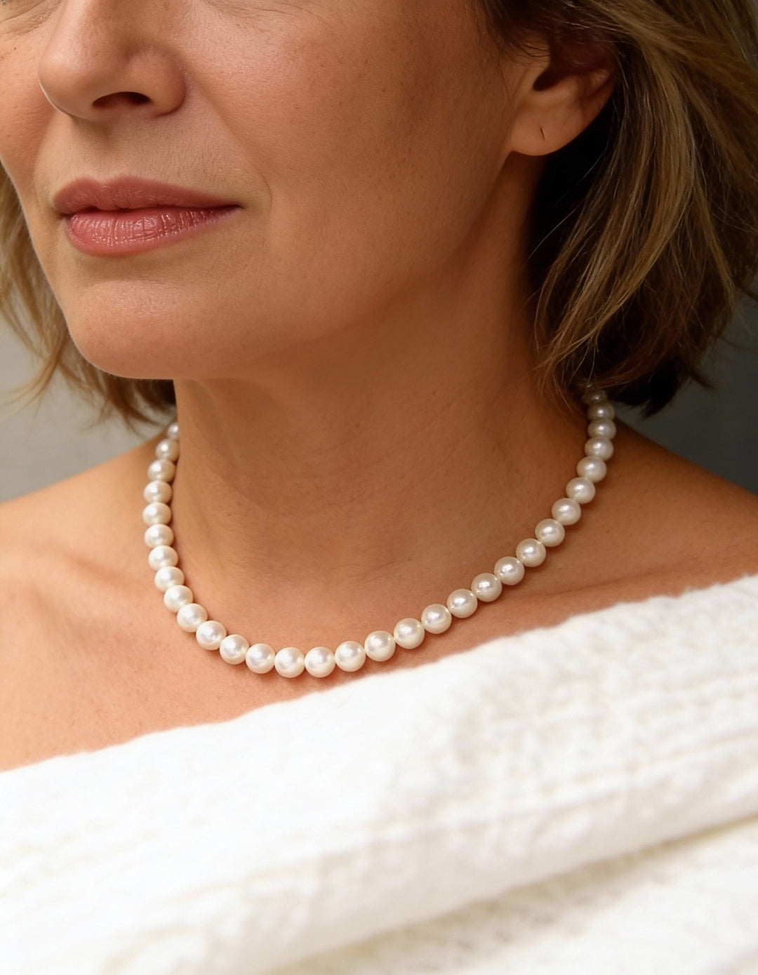 Timeless Vintage Pearl Necklace