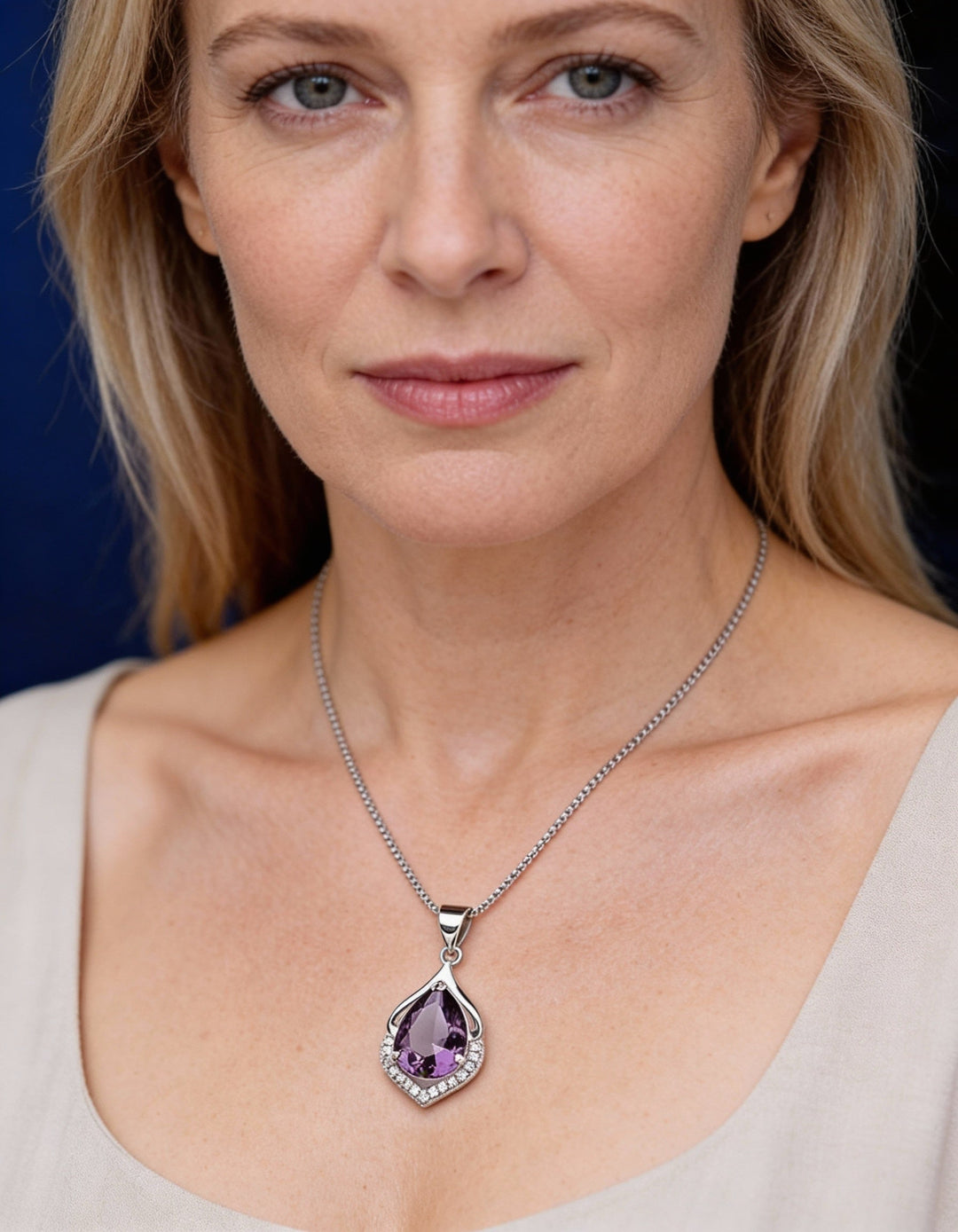 Virgin Mary Pendant Necklace