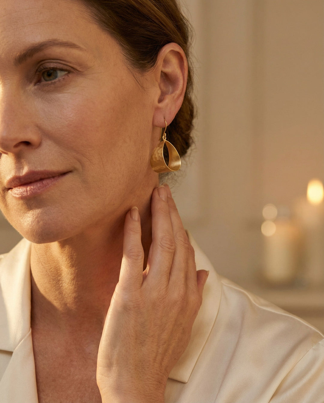 Vintage Gold-Plated Earrings