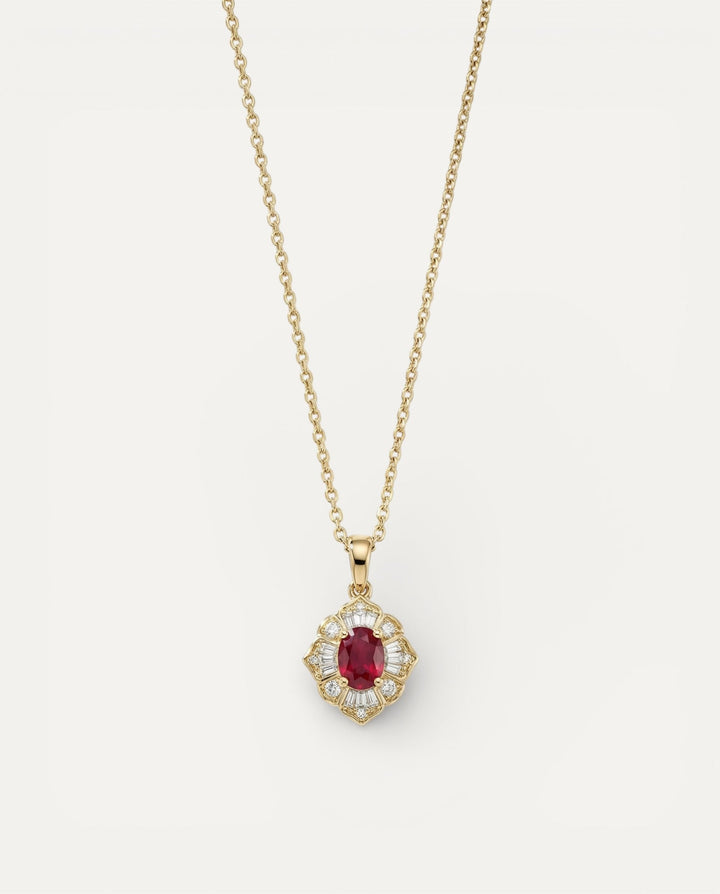 Red Gold Necklace