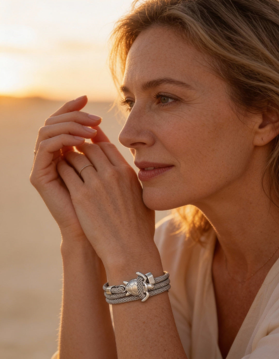 Handcrafted Sea Turtle Bracelet