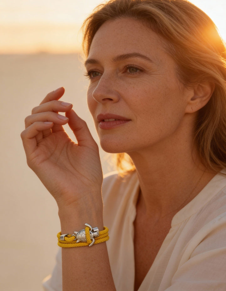 Handcrafted Sea Turtle Bracelet