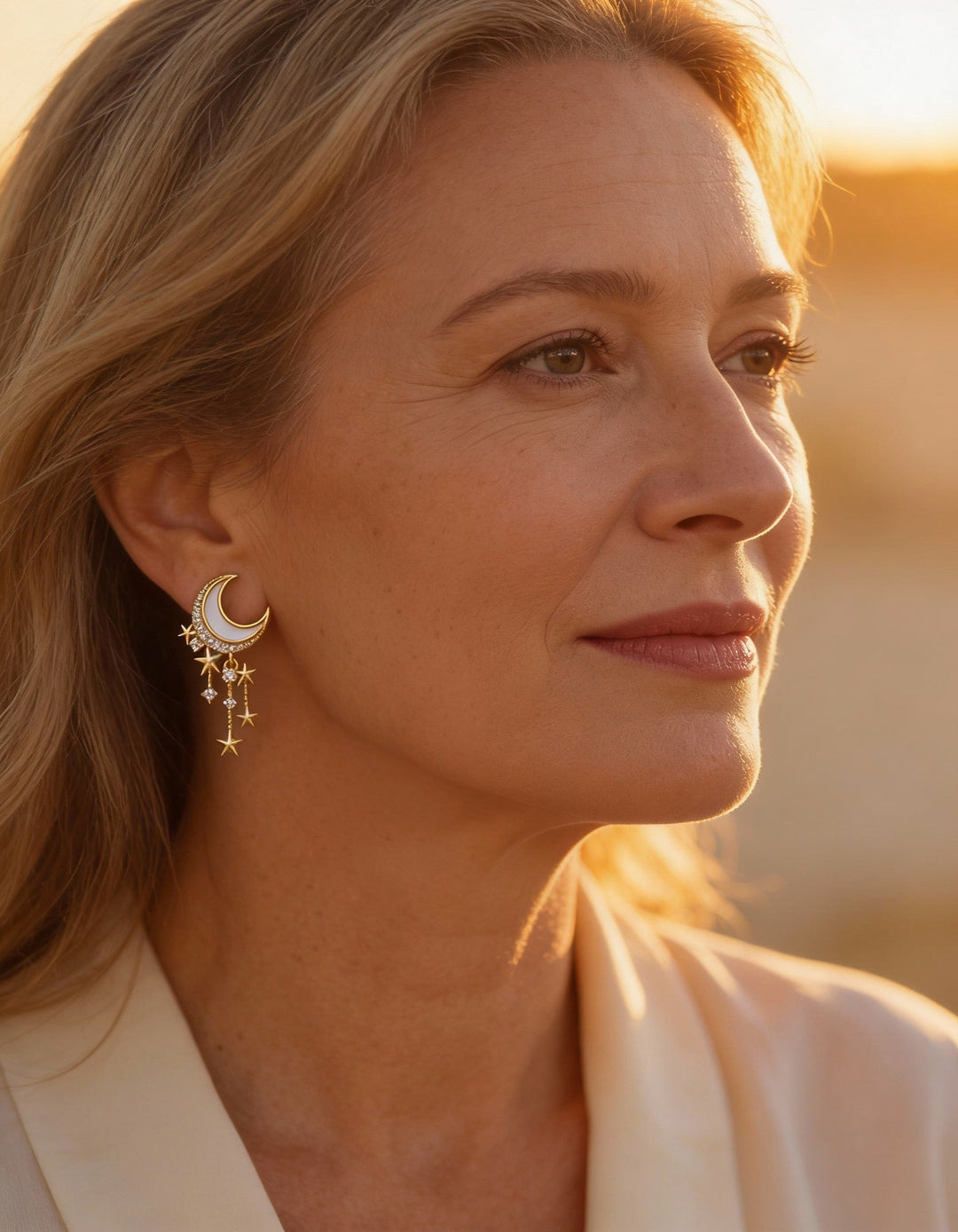 Luxury Moon Shine Earrings