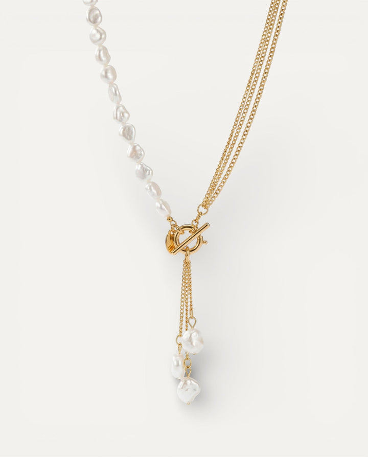 Elegant Pearl Pendant Necklace