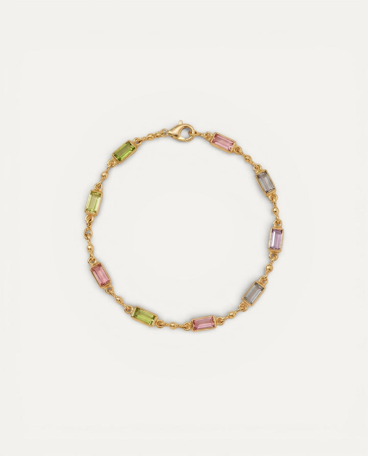 Isabella Multicoloured Stone Bracelet