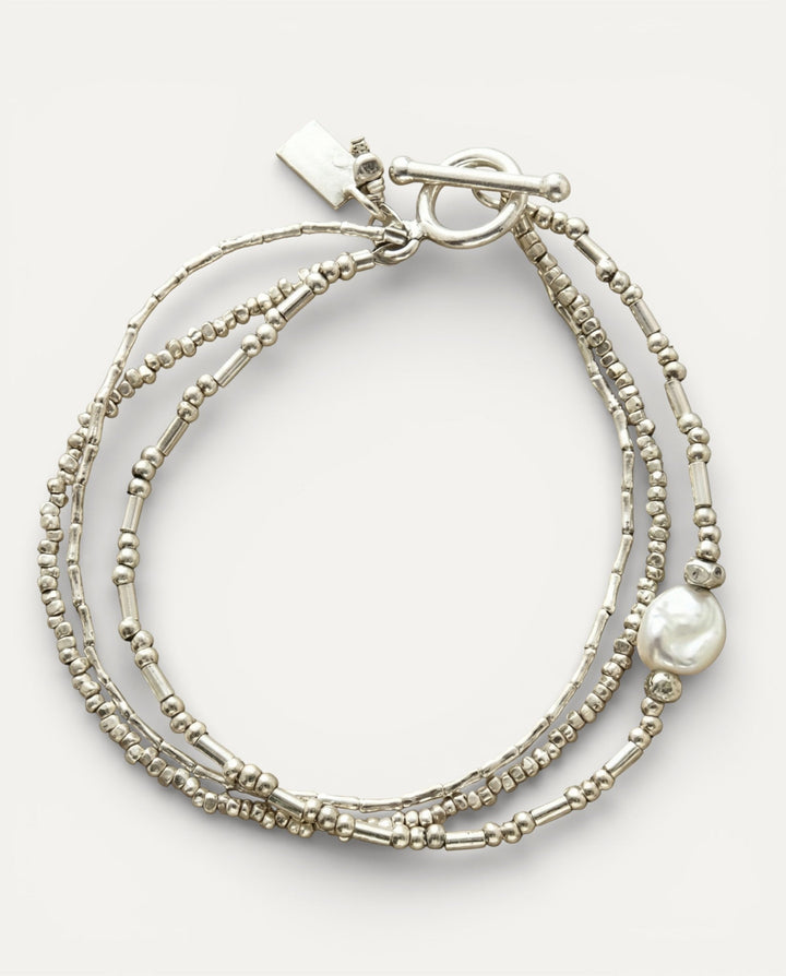 Vintage Pearl Bracelet Set