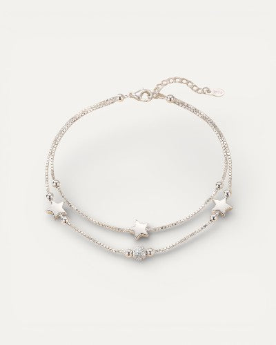 Silver Star Bracelet