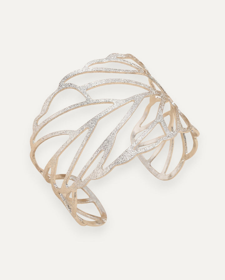 Vintage Leaf Design Bangle